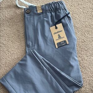 chubbies Men's Slate Blue Elastic-Waist Pants